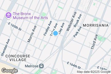 Map image of the property - 1061 Clay Ave