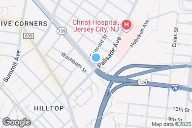 Map image of the property - 294 Hoboken Ave