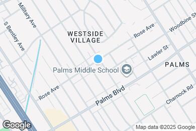 Map image of the property - 10914 Rose Ave