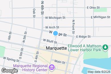 Map image of the property - 219 North 3rd Street