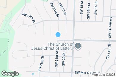 Map image of the property - 1333 SW 21st St