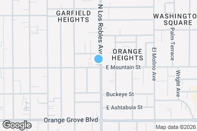 Map image of the property - 915 N Los Robles Ave