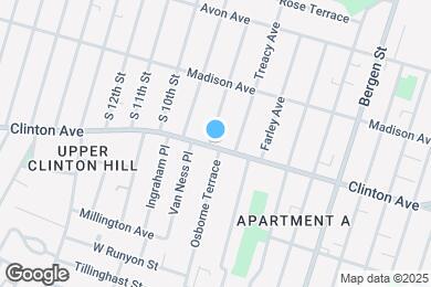 Map image of the property - 587 Clinton Ave