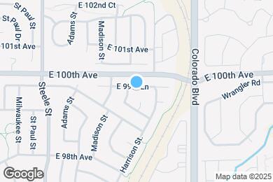 Map image of the property - 3720 E 99th Ln