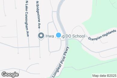 Map image of the property - 105 N Aberdeenshire Dr