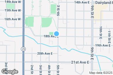 Map image of the property - 1803 5th St E