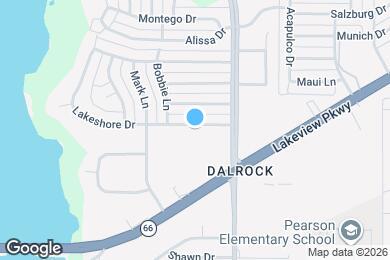 Map image of the property - 7202 Lakeshore Dr