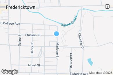 Map image of the property - 517 Franklin St