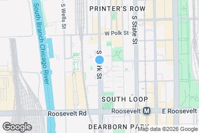 Map image of the property - 966 S Clark St