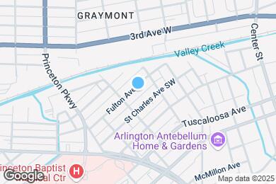 Map image of the property - 529 Fulton Ave SW