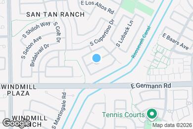 Map image of the property - 3543 E Trigger Way