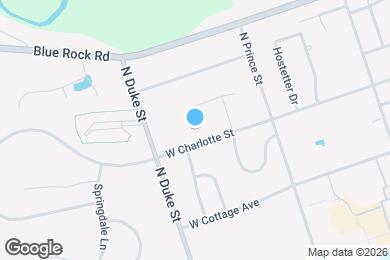 Map image of the property - 177 W Charlotte St