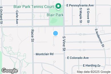 Map image of the property - 1708 Pleasant St