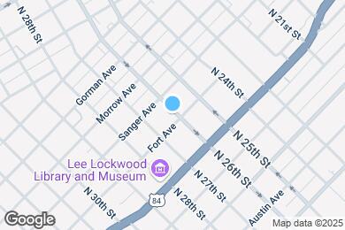 Map image of the property - 2601 Fort Ave