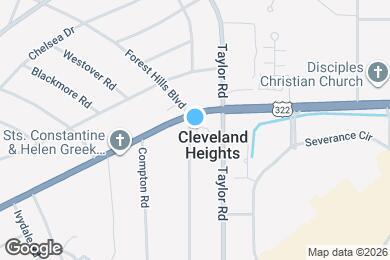 Map image of the property - 1375 Rydalmount Rd