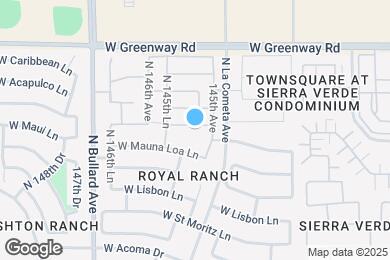 Map image of the property - 14535 W Port Royale Ln