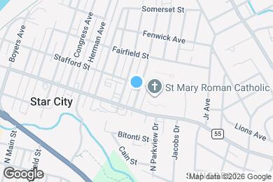 Map image of the property - 429 Mansfield Ave