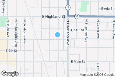 Map image of the property - 308 N McKinley Ave