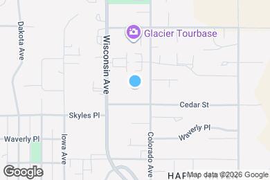 Map image of the property - Mountain Apartments and Mountain Senior