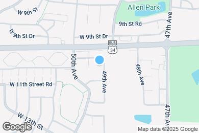 Map image of the property - 1017 49th Ave