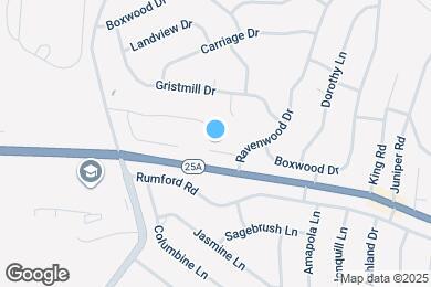 Map image of the property - 8 Saber Ln