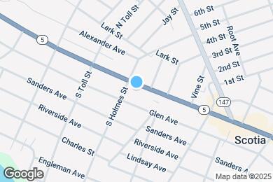 Map image of the property - 349 Mohawk Ave