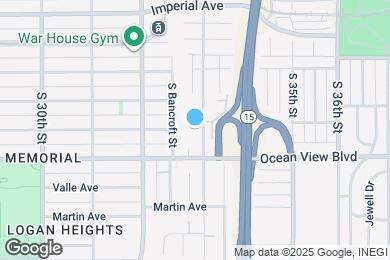 Map image of the property - 408 S 33rd St