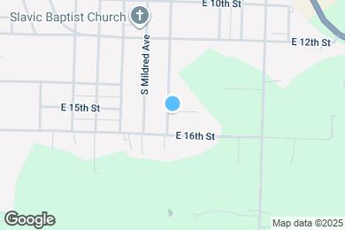 Map image of the property - 2300 E 15th St