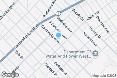 Map image of the property - 1530 S Centinela Ave