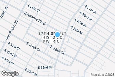 Map image of the property - 1023 E 27th St