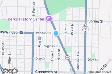 Map image of the property - 840 Centre Ave