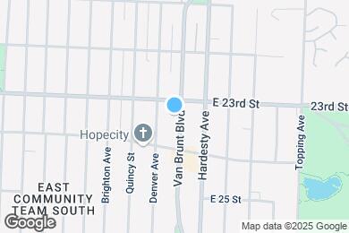 Map image of the property - 2314 Van Brunt Blvd