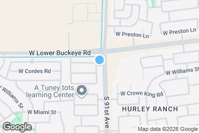 Map image of the property - 2907 S 91st Dr