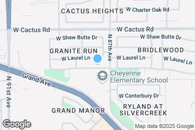 Map image of the property - 8746 W Cherry Hills Dr
