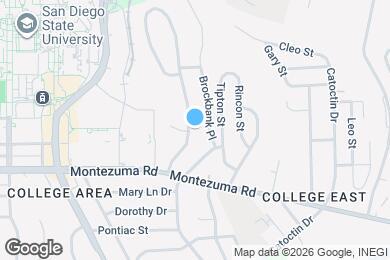 Map image of the property - 5203 E Falls View Dr