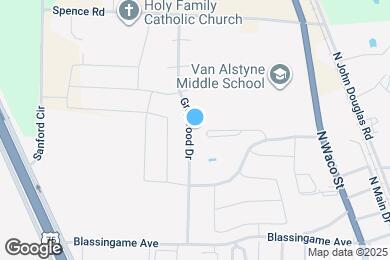 Map image of the property - 1185 Greywood Dr