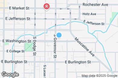Map image of the property - 908 E Washington St