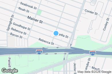 Map image of the property - 3803 Goodhope St