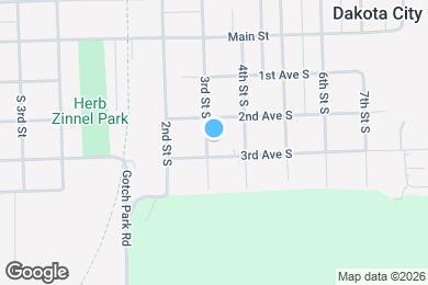 Map image of the property - 207 3rd St S