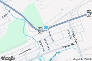 Map image of the property - 524 Lincoln Hwy E