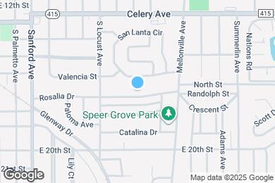 Map image of the property - 822 Rosalia Dr