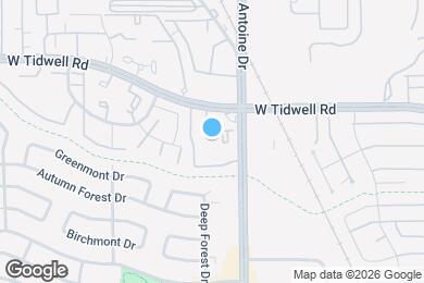 Map image of the property - 5625 Antoine Dr