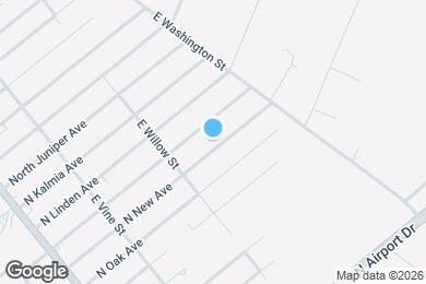 Map image of the property - 222 N New Ave