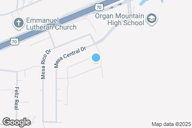 Map image of the property - 4565 Mesa Monte Dr