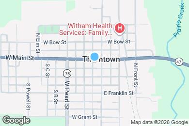 Map image of the property - 108 W Main St