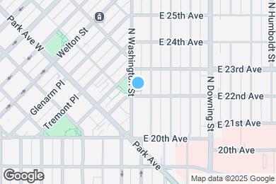 Map image of the property - 715 E 22nd Ave