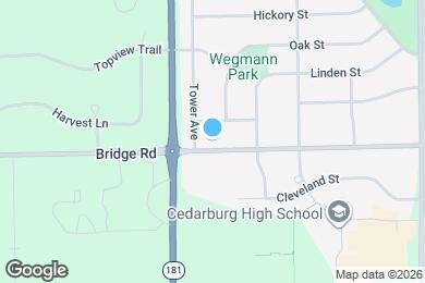 Map image of the property - N70W7488 Bridge Rd