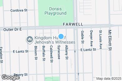 Map image of the property - 19668 Syracuse St