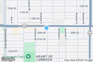 Map image of the property - 2202 20th St
