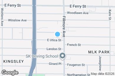 Map image of the property - 690 E Utica St